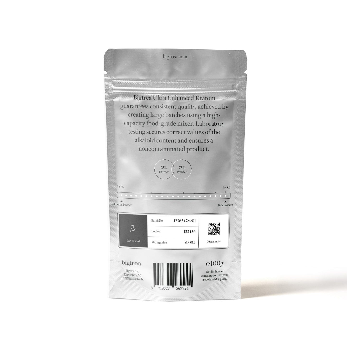 Ultra Enhanced Kratom – 6% Mitragynin