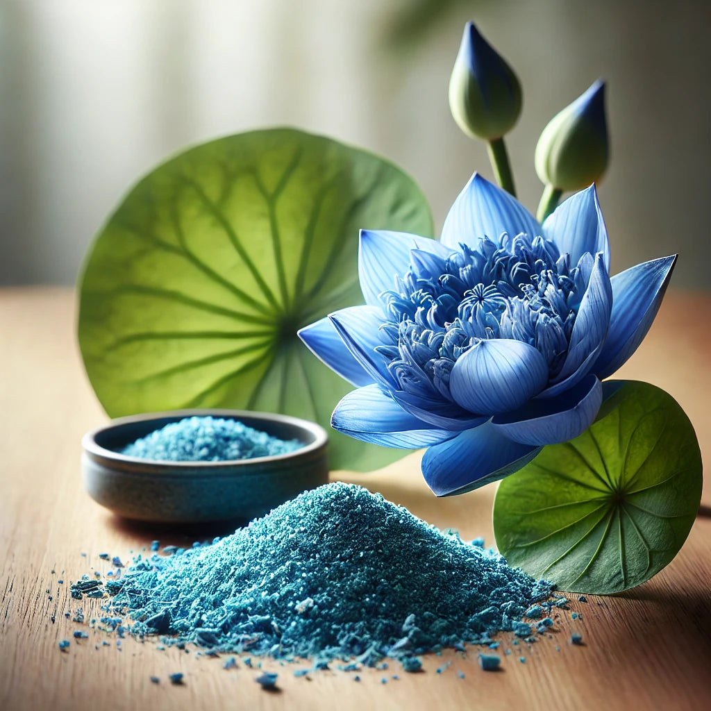 Blauer Lotus – Nymphaea caerulea (geschnitten)